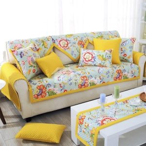 Bright sofa covers
